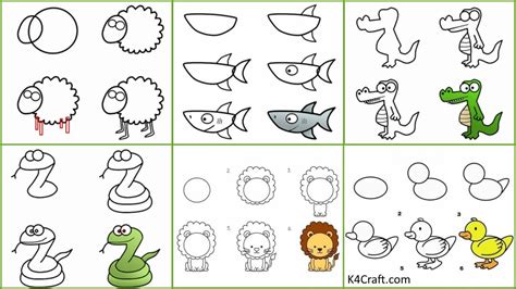 air animals drawing|How To Draw Animals Archives .